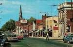 Postcard: Colborne Street, Looking North East, Oakville, Ontario, Canada
