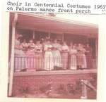 Palermo United Church Choir in Costume, 1967