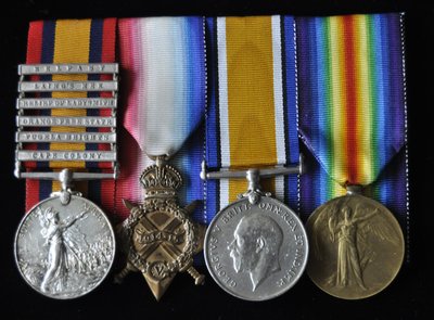 War Medals of John Thomas Moulding