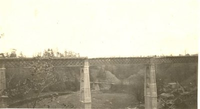 New Dundas Street Twelve Mile Creek Bridge with Old Bridge Behind