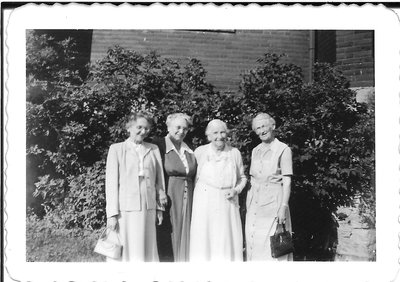 Millicent Fleming, Millie Speakin, Hettie Biggar, Jennie (Biggar) Reid