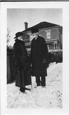 Clara Biggar with Her Grandpa, Michael Biggar