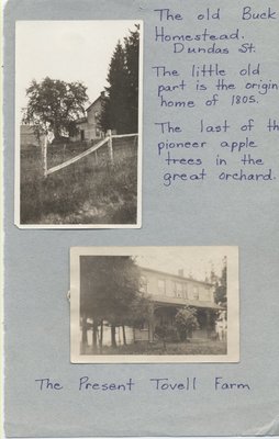 Full Text of &quot;Century Old Home- Elmbank Farm, Tovell Brothers&quot; with Photographs, by Margaret Joubert, MAC, 1969