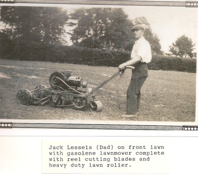 Jack and Harry Lessels At Work, Holyrood Estate, Oakville