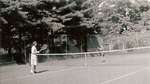 Tennis Court, Holyrood House, Oakville, ca1940