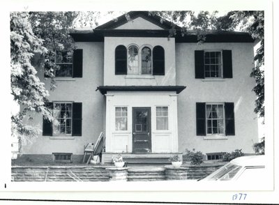 1970's Photographs of 384 Dundas Street West, Oakville, Ontario