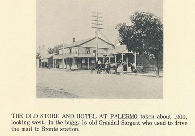 The Old Store and Hotel At Palermo, ca1900