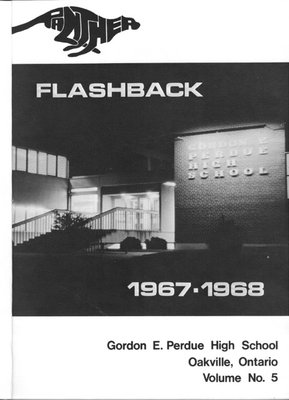 1967-1968 Gordon E. Perdue High School Yearbook Cover