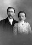 Wedding Photograph of Alice Breckon and Horace Wrinch, 1900