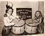 Majorette Corps, Township of Trafalgar Police Boys Band, around 1958