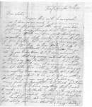 1855 Letter from Mary (Buckton) Hardy to Her Sister, Elizabeth (Buckton) Coates