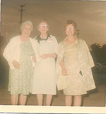 Amy Merry, Gladys Speers, Dorothy Irwin