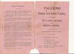 Palermo Cheese and Butter Factory By-Laws, Rules and Regulations, 1895