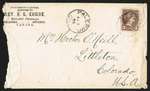 Envelope Sent from the Methodist Episcopal Parsonage in Palermo, Ontario, 1893-1895
