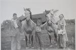 Shillum Dairy Farm, Wayne and Brian Shillum with Bill and Mrs. Taylor
