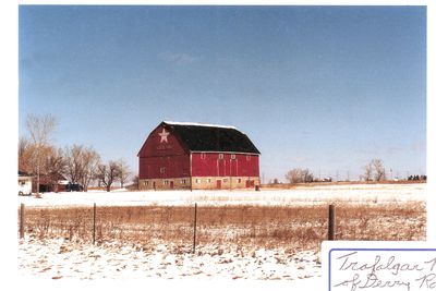 Auburn Farm Barn on Derry Road Near Trafalgar Road, 1988