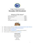 Trafalgar Township Historical Society Newsletter December 2019