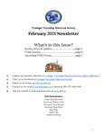 Trafalgar Township Historical Society Newsletter February 2021