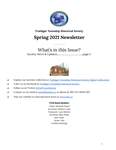 Trafalgar Township Historical Society Newsletter Spring 2021