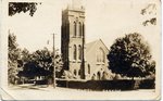 WWI Postcard of St. Jude's Anglican Church, Oakville