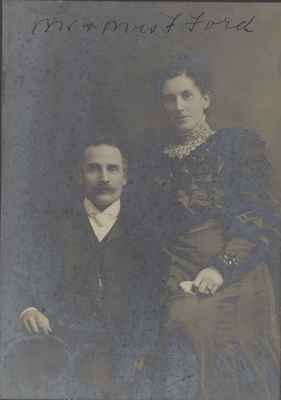 David Franklin (Frank) Ford (1870-1944) and Lottie Eleanor (Inglehart) Ford (1870-1953)