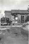 View of the Original Trafalgar Township Hall and Ogden's Ice Cream Booth, pre-1949