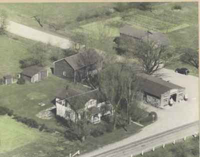 Aerial View of Boyne Garage.