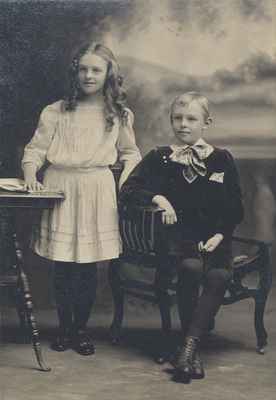 Vera and Guy Bussell, 1910 or 1911.