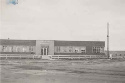 Township Hall, Trafalgar.  Spring, 1952.