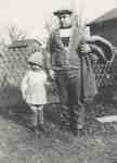 Isobel Ford and Her Father, Robert, on the Ford Farm.