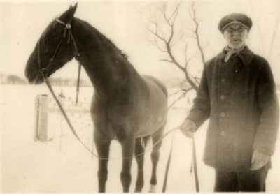 John A. Ford with Molly