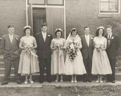 George & Yvonne Wettlaufer's Wedding