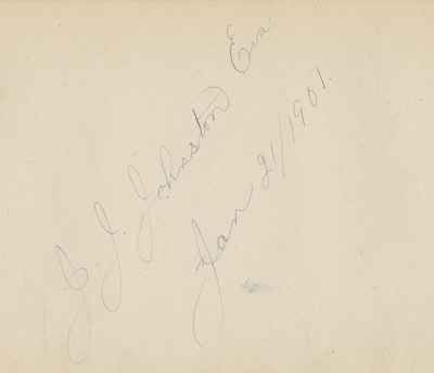 Charlotte Waterbury's Autograph Book