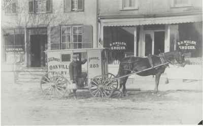 Oakville Dairy Cart, 1917