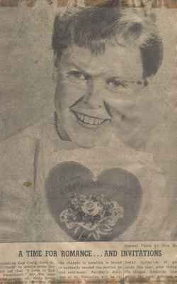 Newspaper Clipping - A Time For Romance