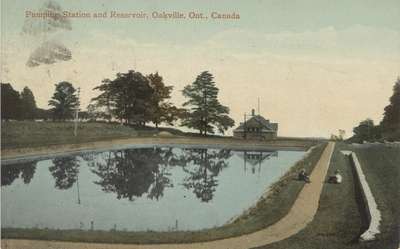 Oakville Pumping Station and Reservoir Post Card