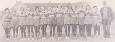 Oakville Ladies Softball Team 1936