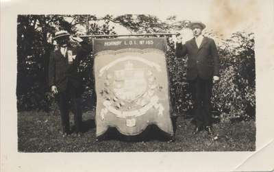 Hornby Orange Lodge No. 165 Banner