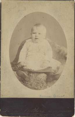 Baby Photo of William Norman Gilbert