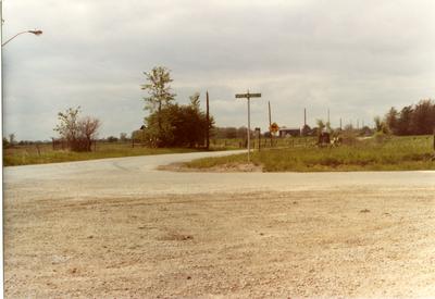 Looking North At Upper Middle Rd & Third Line June 1, 1983