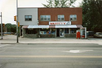 Intersection of Lakeshore Rd. and Jones St, Bronte.