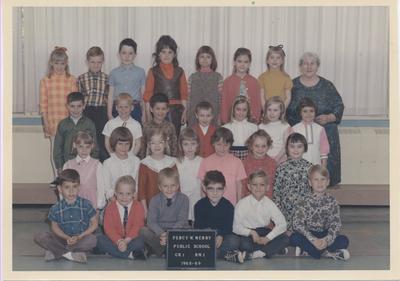 Percy W. Merry Public School, Grade 1, 1968/69