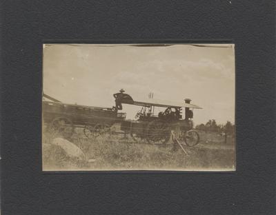 Elmer Downs' Threshing Machine