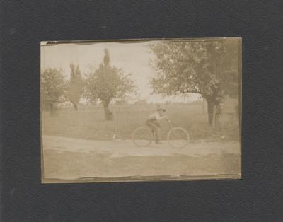 Young Boy On Bicycle, circa 1930’s