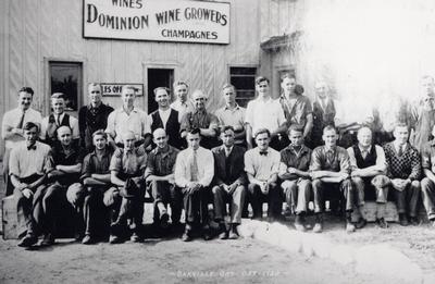 Employees of Dominion Winery, 1930