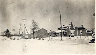 Hardy House at Sheridan, Winter 1914.