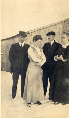 Ben & Daisy Savage, With Alfred & Alisemon Wilson