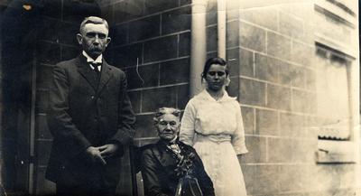 Tommy Wilson With Mother Annie and Daughter Mildred