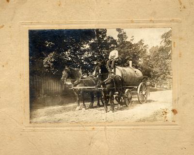 Will Lawrence With Road Sprayer