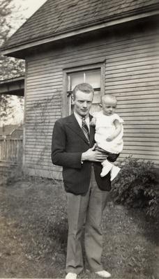 George W. Wilkinson With His Niece Gayle M. Waldie